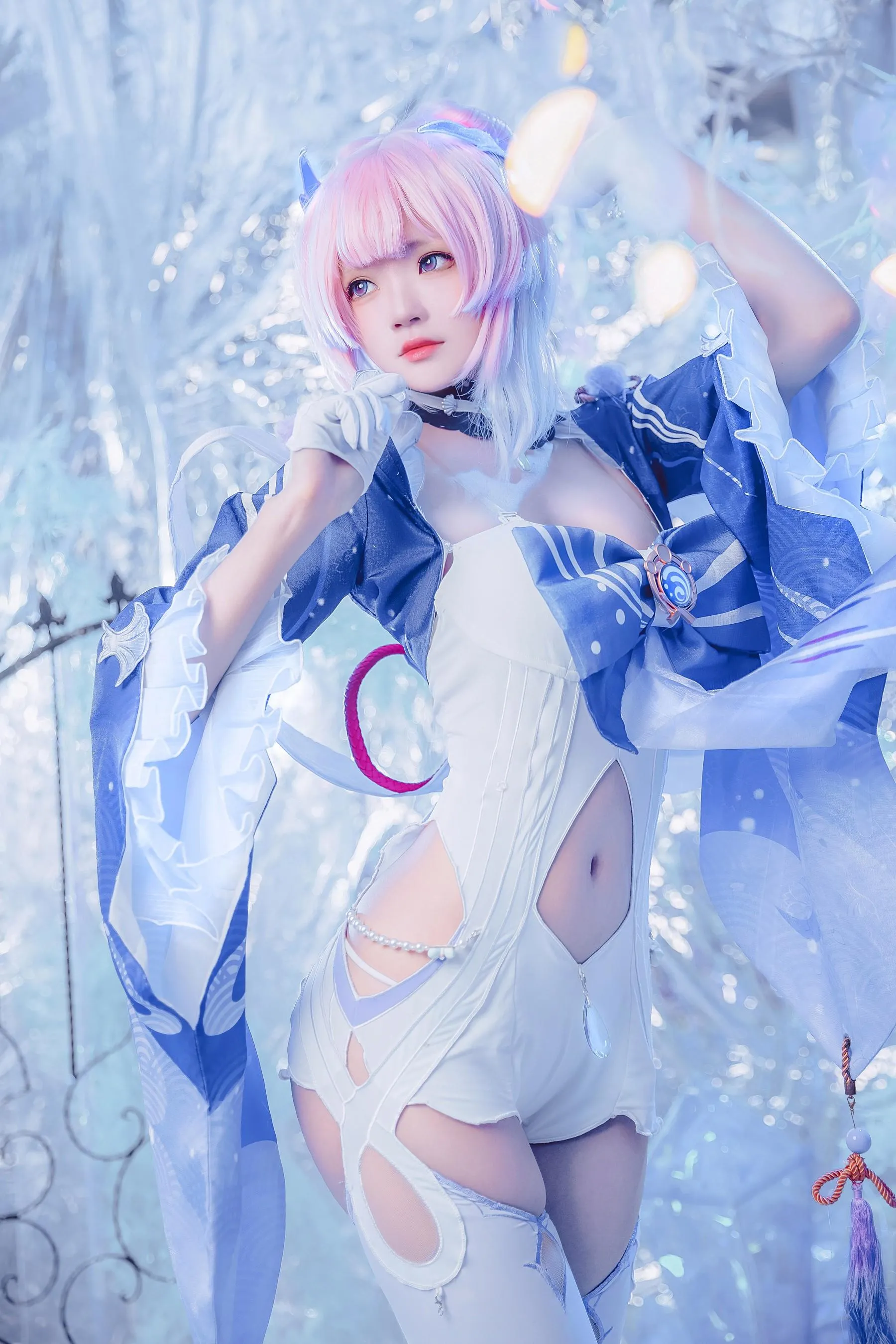桜桃喵 –  NO.149 珊瑚宫心海 [30P]插图6